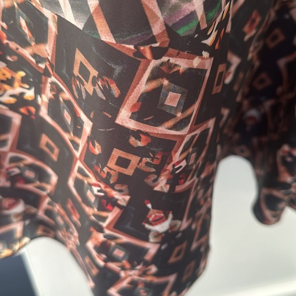 Bhanuni by Jyoti Anthropologie medium maxi skirt lined gorgeous kaleidoscope M - Picture 5 of 10